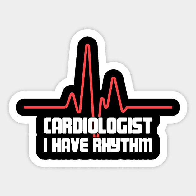 Funny Heart Doctor Cardiologist Sticker by MeatMan